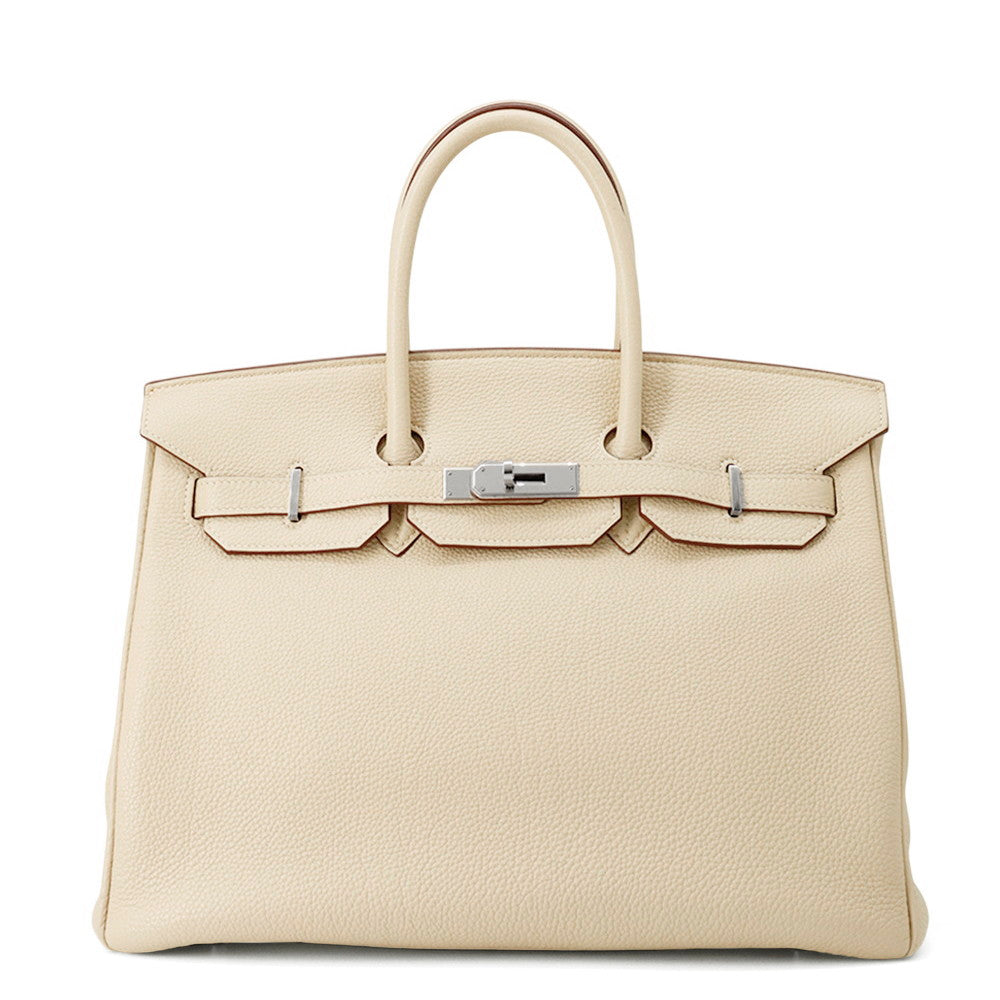 HERMES Birkin Parchement Togo Leather Size 35