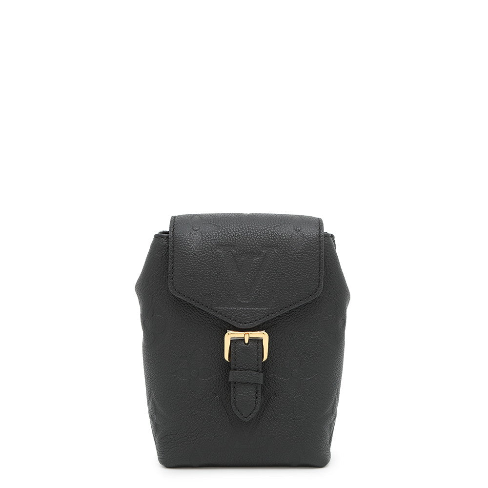 LOUIS VUITTON Tiny Backpack NoirM80596 Monogram Empreinte Leather
