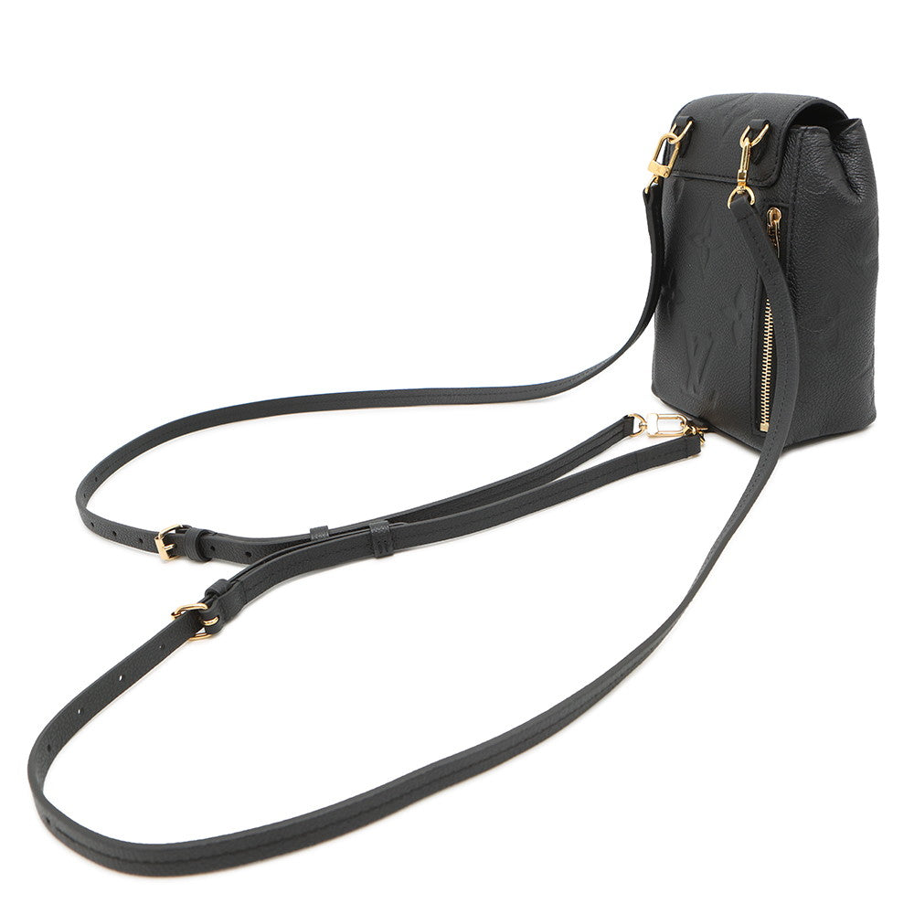 LOUIS VUITTON Tiny Backpack NoirM80596 Monogram Empreinte Leather
