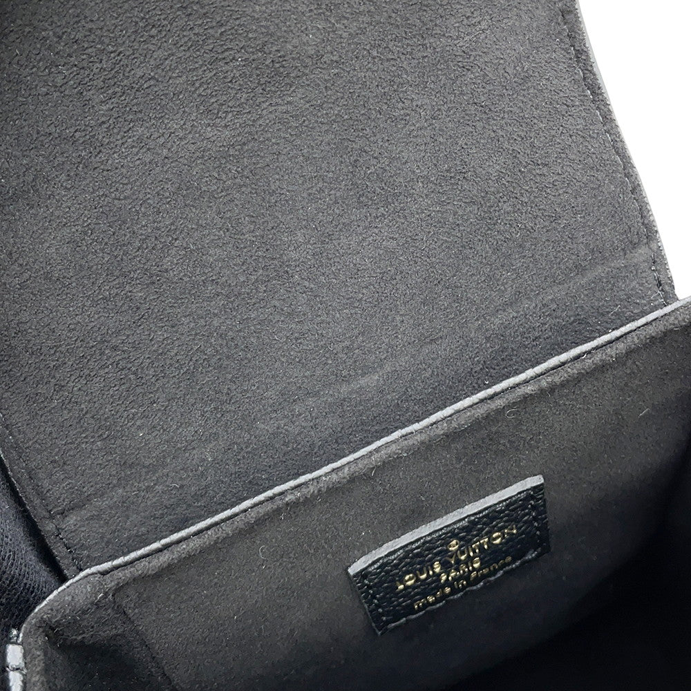 LOUIS VUITTON Tiny Backpack NoirM80596 Monogram Empreinte Leather