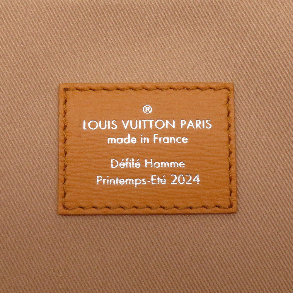 LOUIS VUITTON Shopper tote SaffronM24457 Leather Size MM
