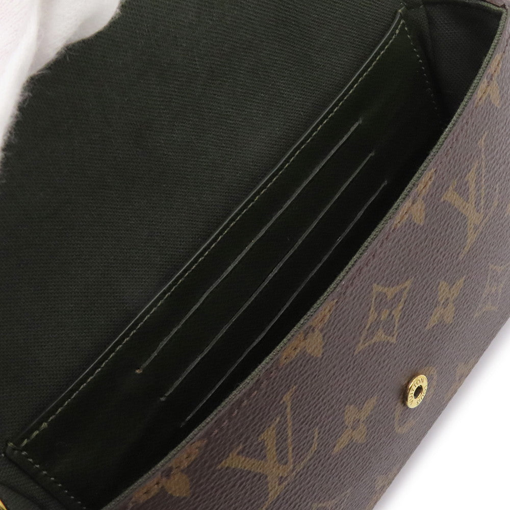 LOUIS VUITTON Multiie Pochette GreenM80091 Monogram