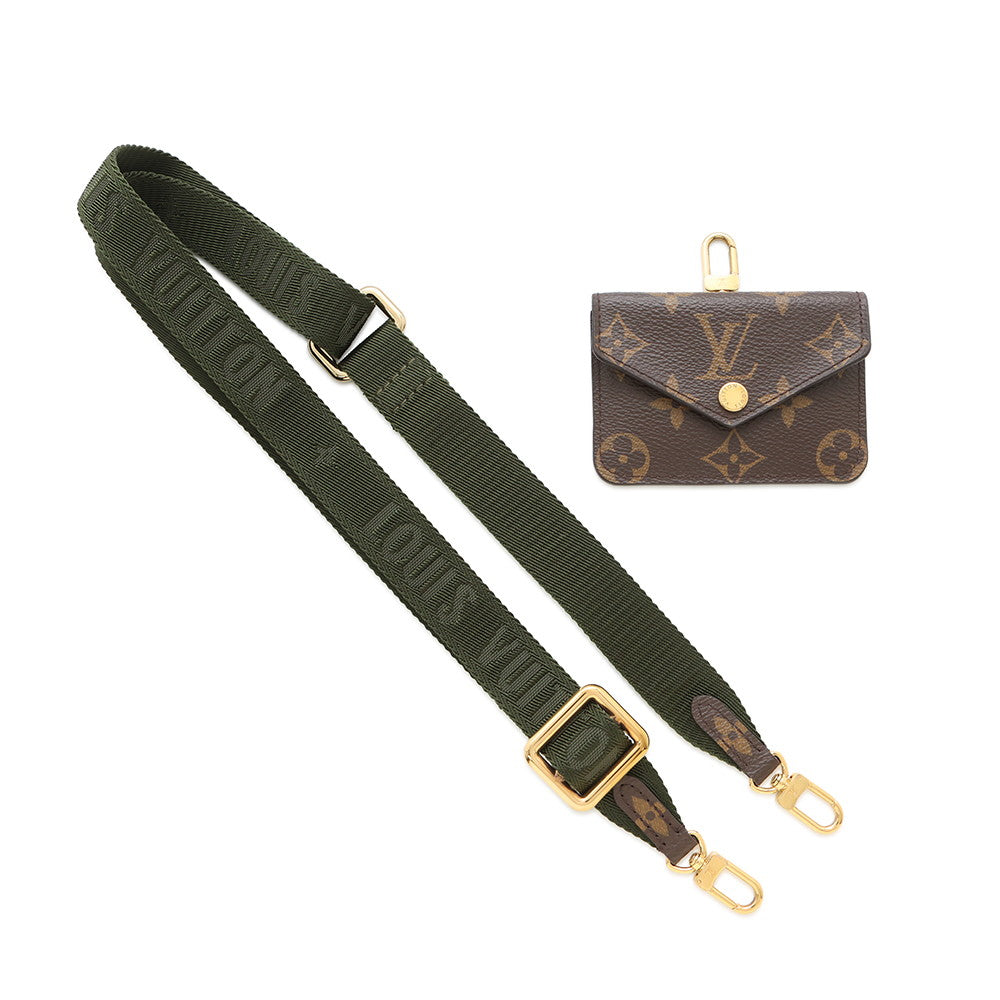 LOUIS VUITTON Multiie Pochette GreenM80091 Monogram