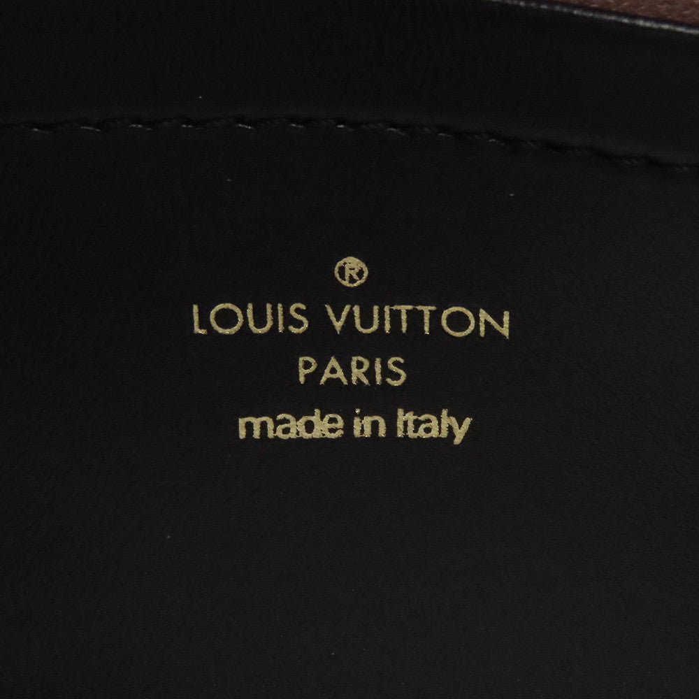 LOUIS VUITTON PochetteCoussin Noir/PinkM83359 Monogram・Pattern Lamb Leather