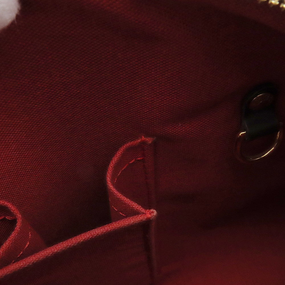 LOUIS VUITTON Ribera RedN41434 Damier Ebene Canvas Size MM