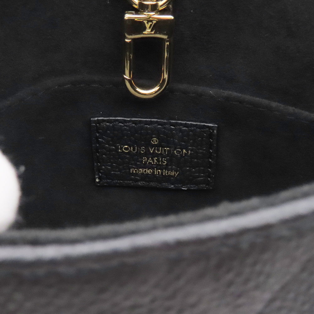 LOUIS VUITTON Onthego NoirM46993 Monogram Empreinte Leather Size BB