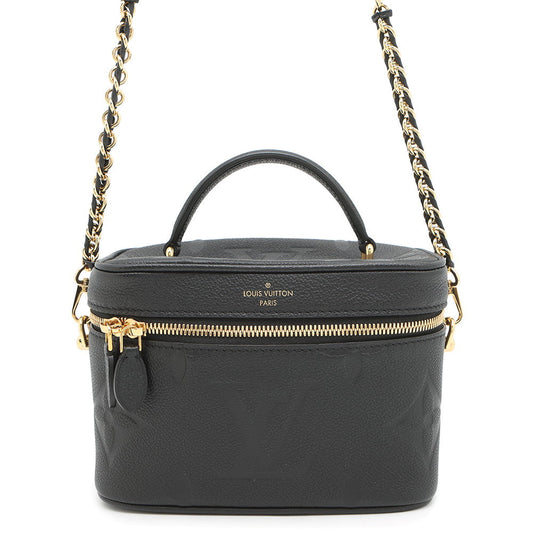 LOUIS VUITTON Vanity NoirM45598 Monogram Empreinte Leather Size PM