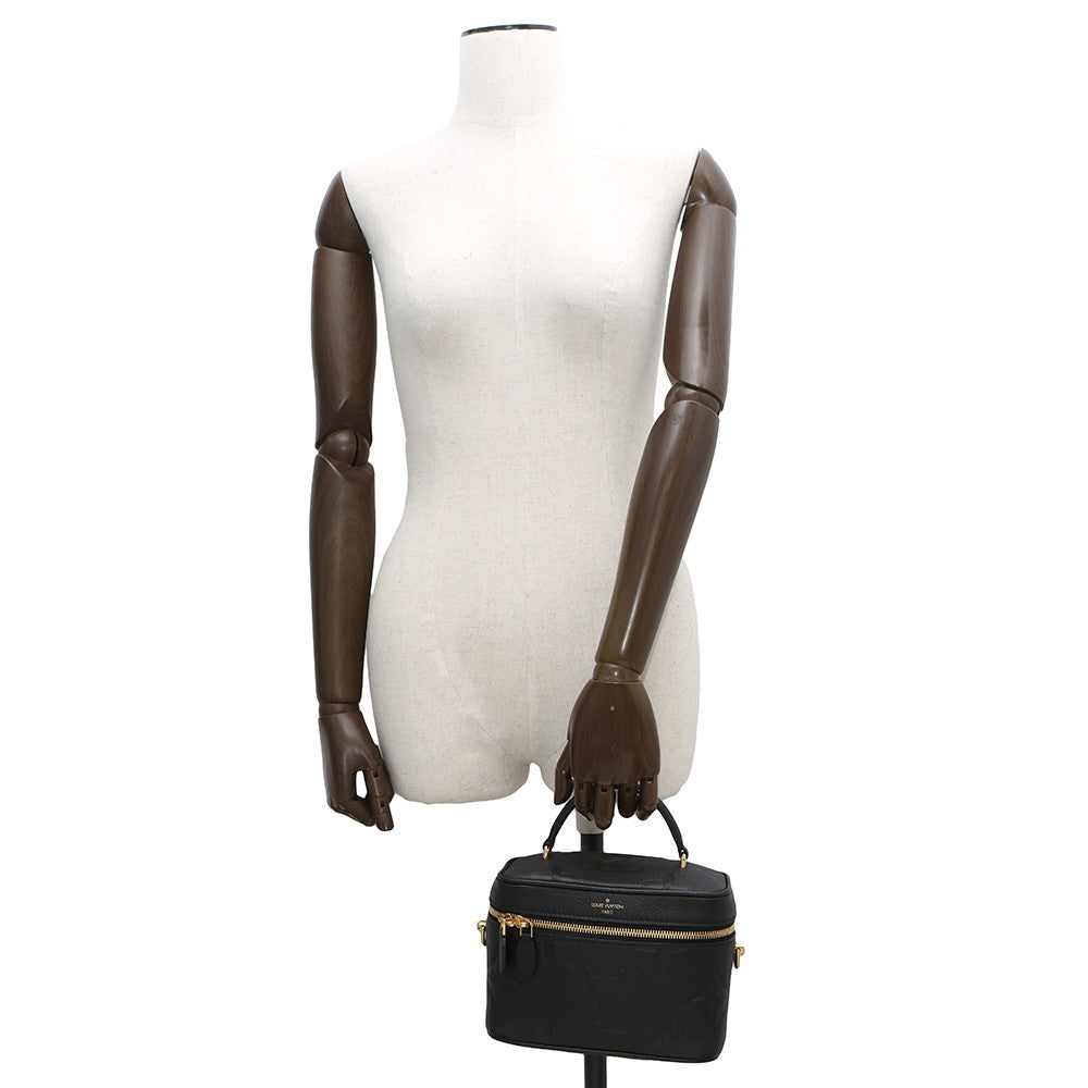 LOUIS VUITTON Vanity NoirM45598 Monogram Empreinte Leather Size PM