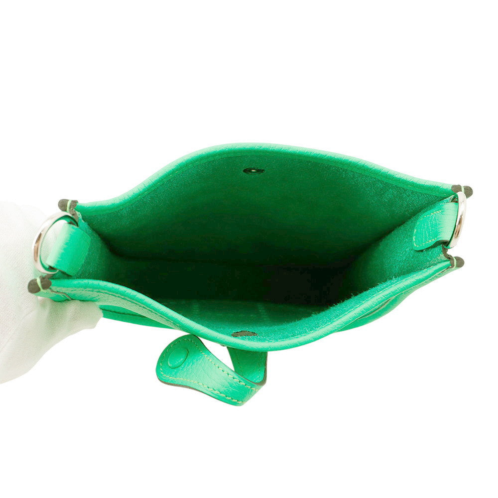 HERMES Evelyne Amazon Long VertComic Taurillon Clemence Size TPM