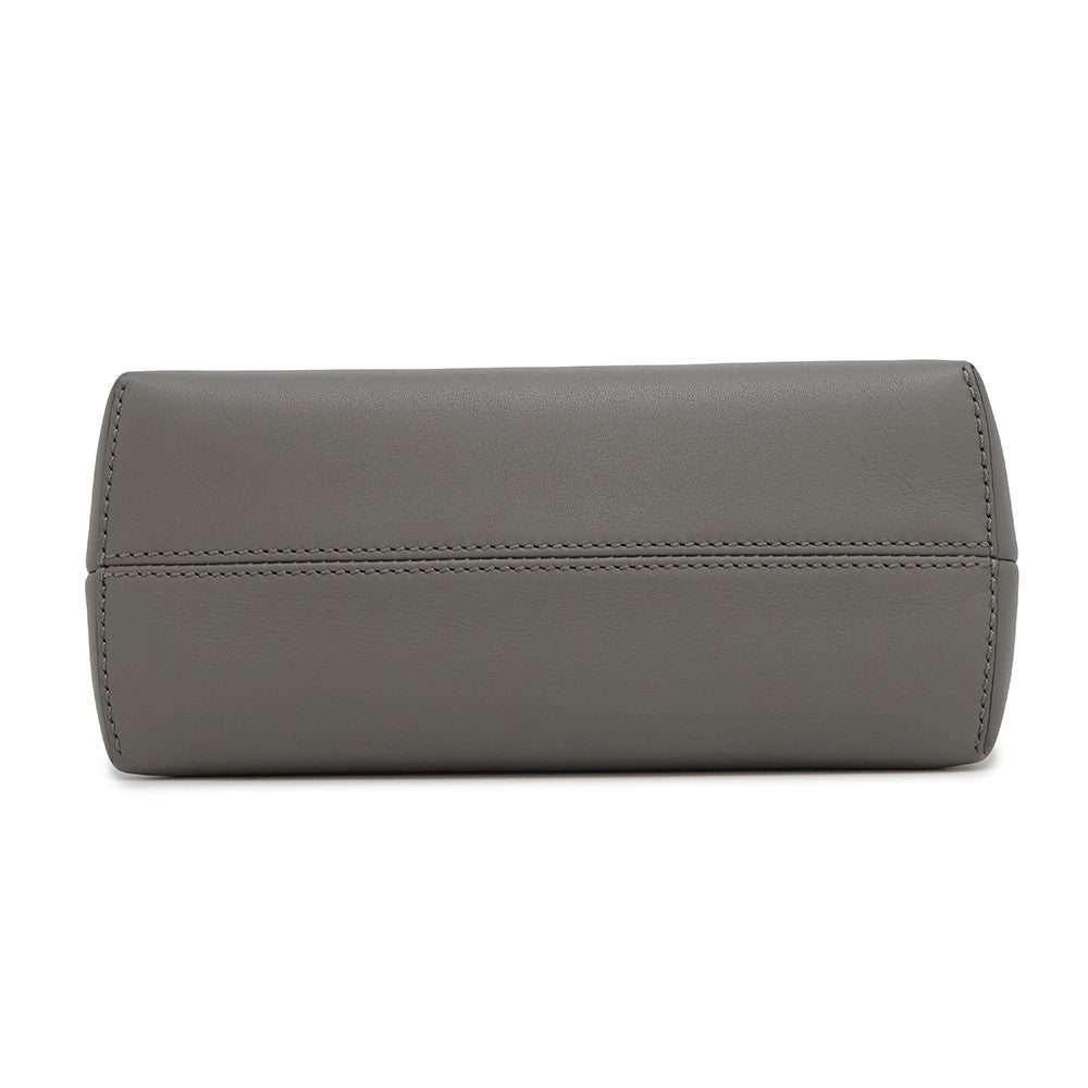 FENDI By the way Gray/Brown/White8BL145 Leather Size Mini