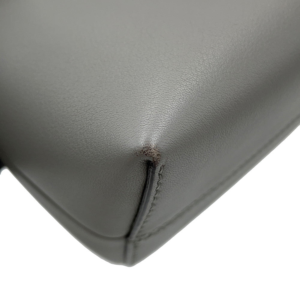 FENDI By the way Gray/Brown/White8BL145 Leather Size Mini