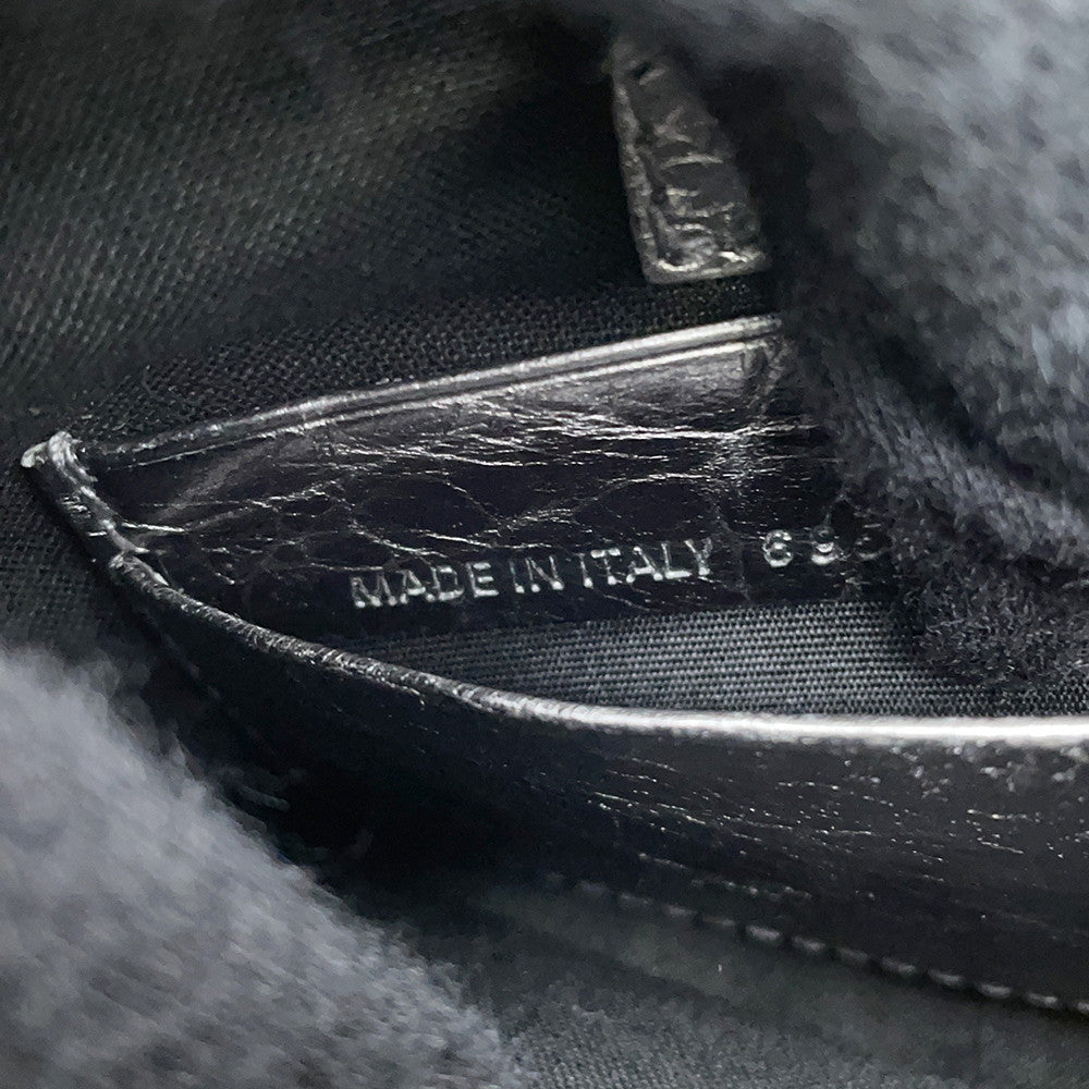 BALENCIAGA luka goal Silver695814 Leather Size Mini