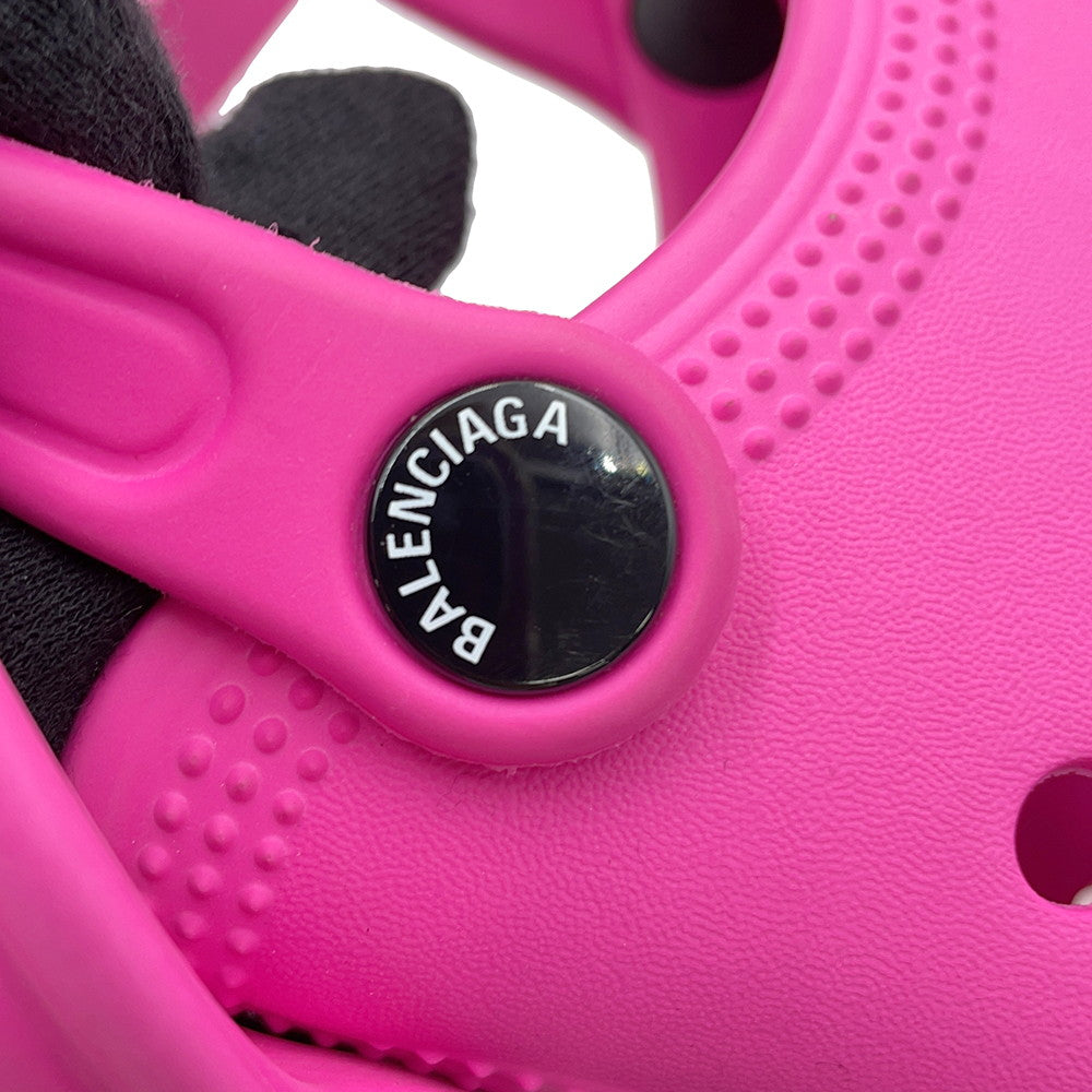 BALENCIAGA CROCSCollaboration Phone Holder Pink702264 Rubber