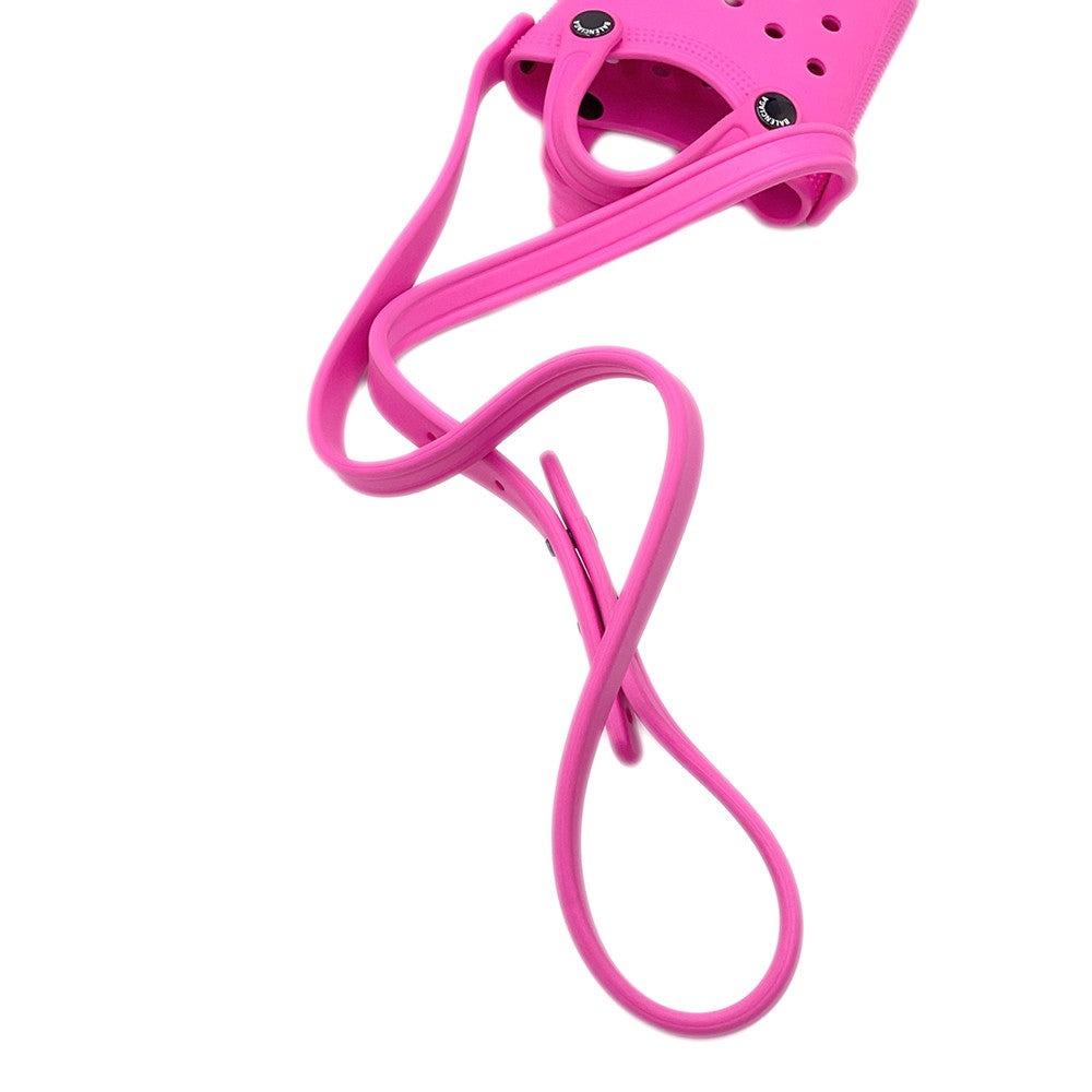 BALENCIAGA CROCSCollaboration Phone Holder Pink702264 Rubber
