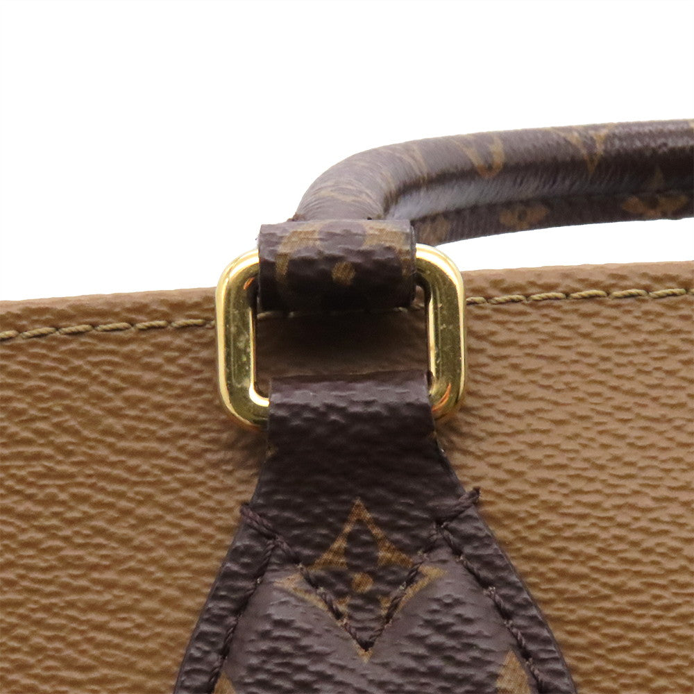 LOUIS VUITTON Onthego RedM45321 Monogram Monogram Reverse Canvas Monogram Giant Size MM