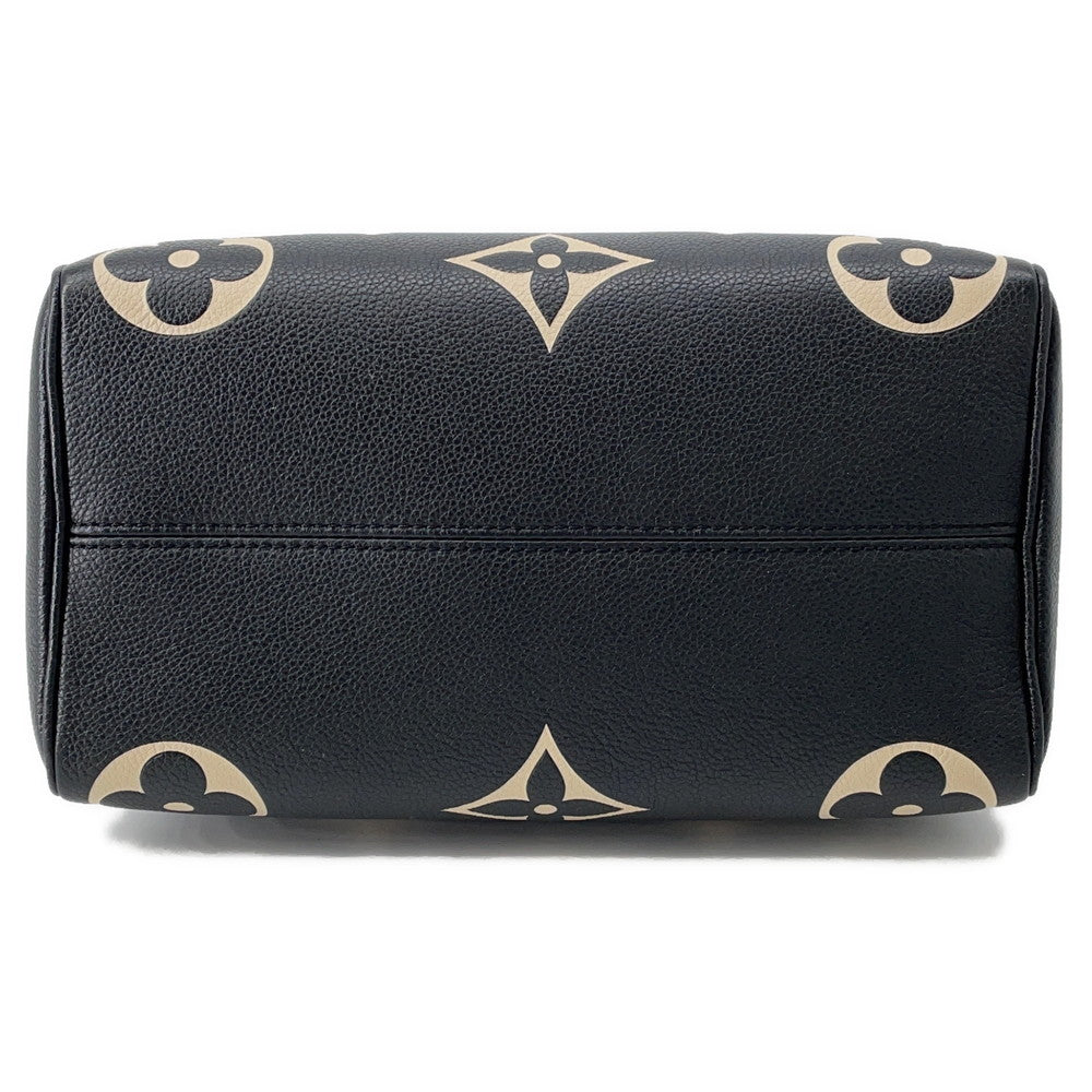 LOUIS VUITTON Speedy Bandouliere Noir/RedM58947 Bicolor Monogram Empreinte Leather Size 25