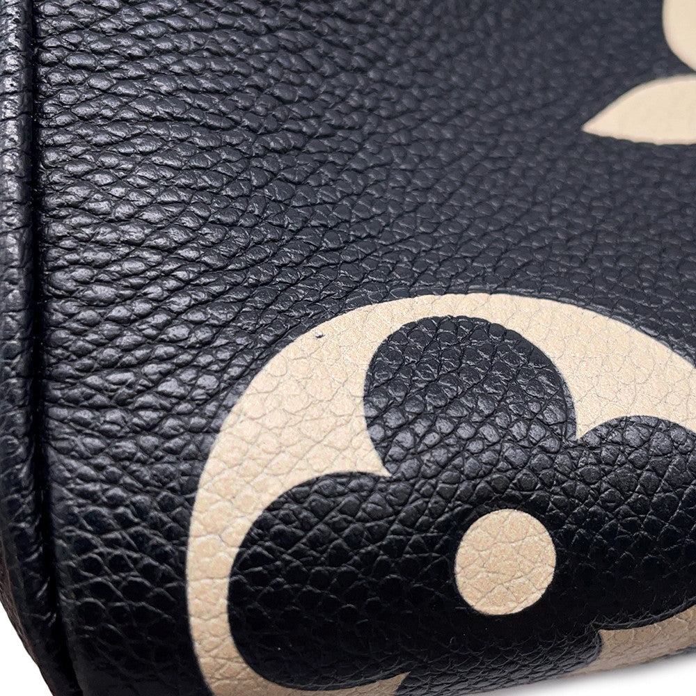 LOUIS VUITTON Speedy Bandouliere Noir/RedM58947 Bicolor Monogram Empreinte Leather Size 25