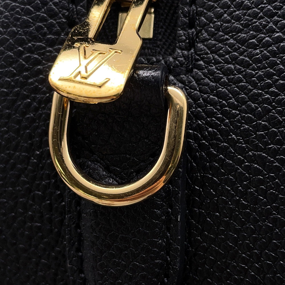 LOUIS VUITTON Speedy Bandouliere Noir/RedM58947 Bicolor Monogram Empreinte Leather Size 25