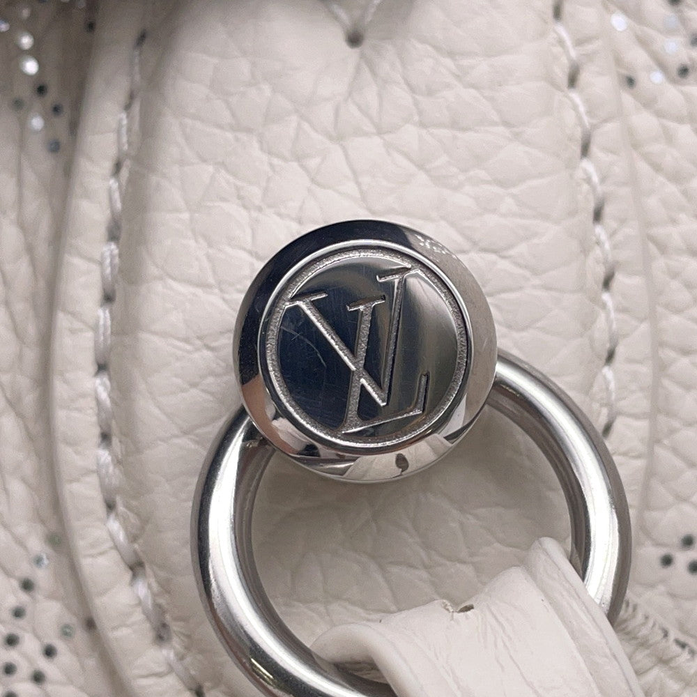 LOUIS VUITTON Blossom WhiteM11842 Monogram Mahina Size PM