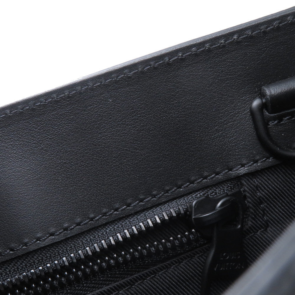 LOUIS VUITTON LV × YK Sac Plat NoirM46404 Monogram Eclipse Painted Dot