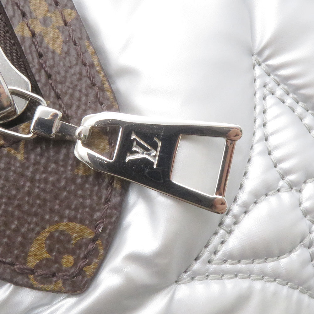 LOUIS VUITTON Pillow Maxi Bumbag Silver/BrownM20971 Recycled MetallicNylon Monogram