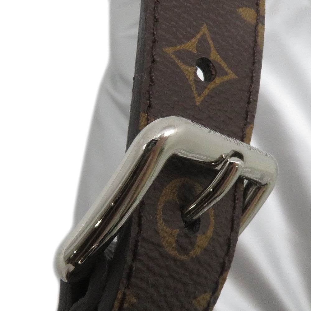 LOUIS VUITTON Pillow Maxi Bumbag Silver/BrownM20971 Recycled MetallicNylon Monogram