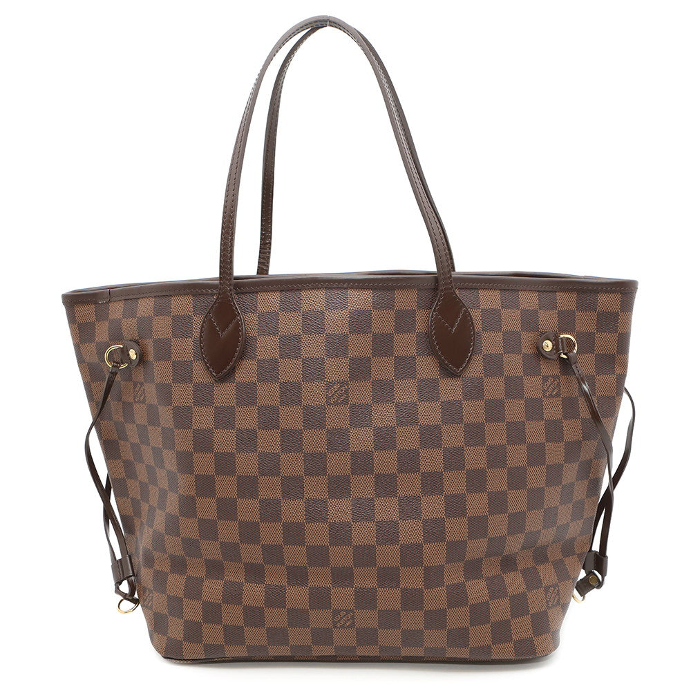 LOUIS VUITTON Neverfull CeriseN51105 Damier Ebene Canvas Size MM