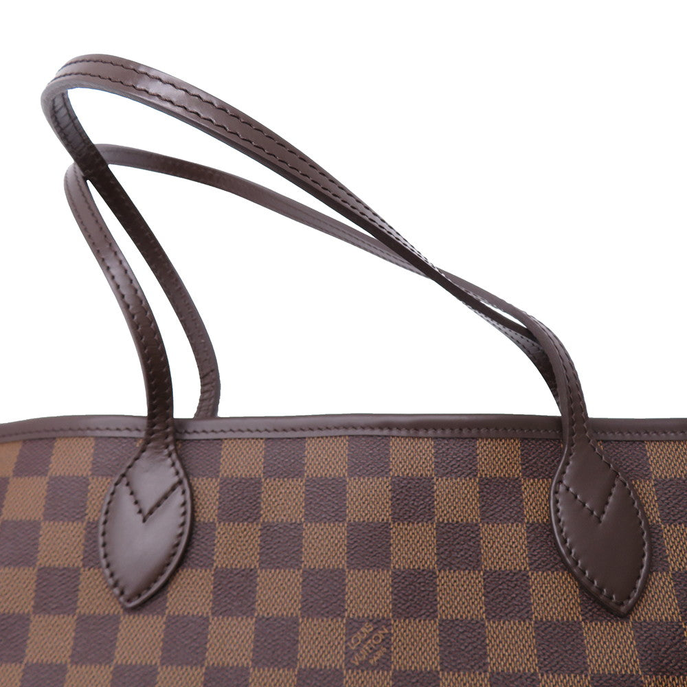LOUIS VUITTON Neverfull CeriseN51105 Damier Ebene Canvas Size MM