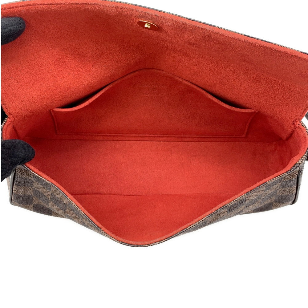 LOUIS VUITTON Recoleta RedN51299 Damier Ebene Canvas