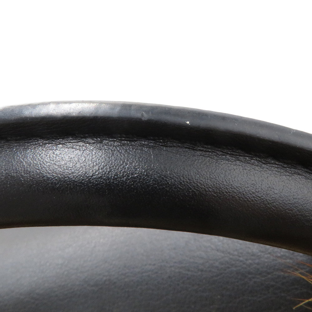 LOUIS VUITTON Capucines Noir/Red/Multicolor Leather Fur