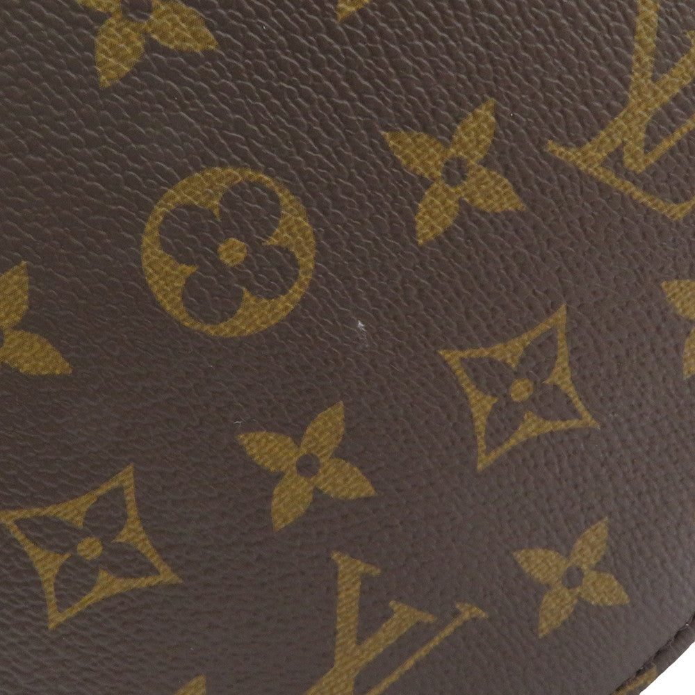 LOUIS VUITTON Soft Polochon NoirM46691 Monogram Macassar Canvas