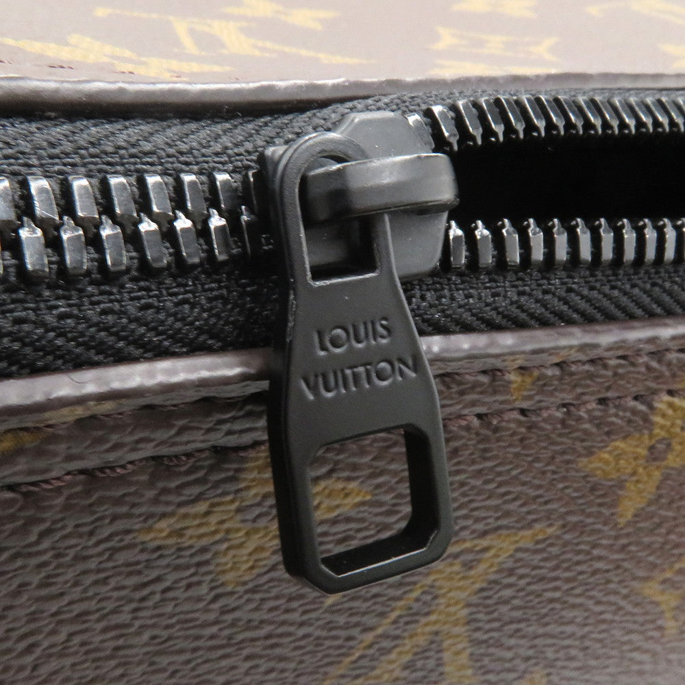 LOUIS VUITTON Soft Polochon NoirM46691 Monogram Macassar Canvas