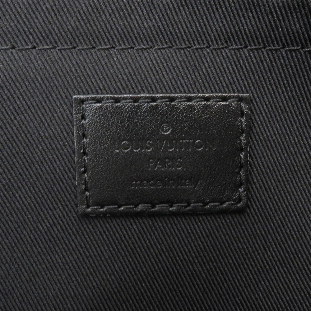 LOUIS VUITTON Soft Polochon NoirM46691 Monogram Macassar Canvas