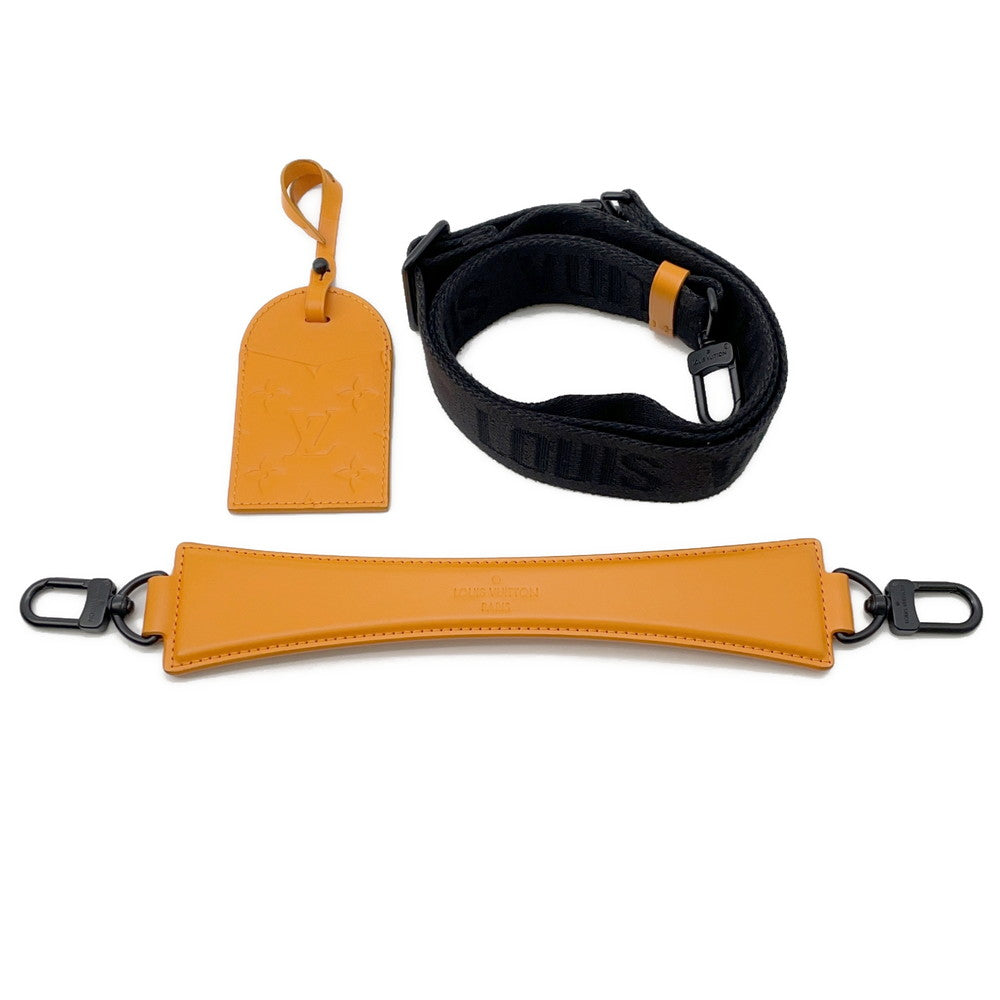 LOUIS VUITTON Soft Polochon NoirM46691 Monogram Macassar Canvas