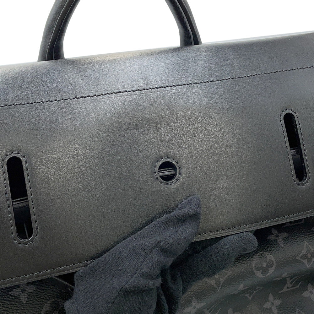LOUIS VUITTON Steamer NoirM44731 Monogram Eclipse Size PM