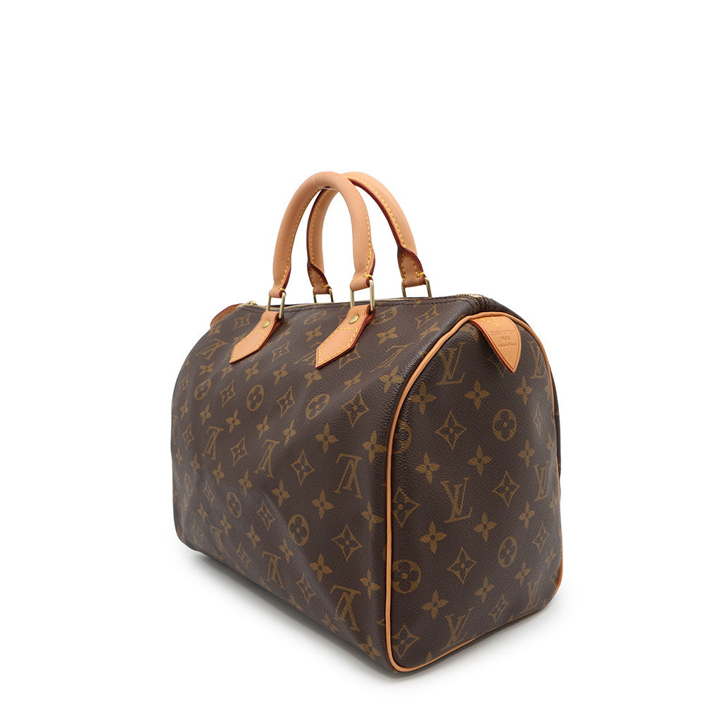 LOUIS VUITTON Speedy BrownM41526 Monogram Size 30