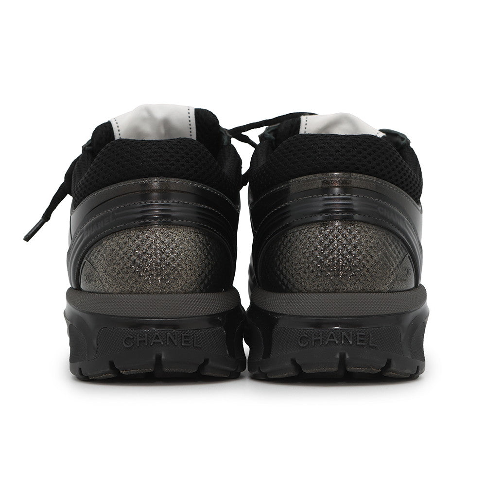 CHANEL Sneakers BlackG45077 Nylon Laminate Size 36