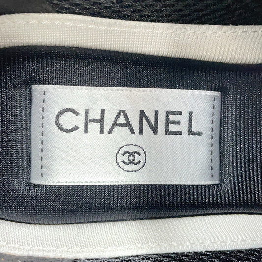 CHANEL Sneakers BlackG45077 Nylon Laminate Size 36