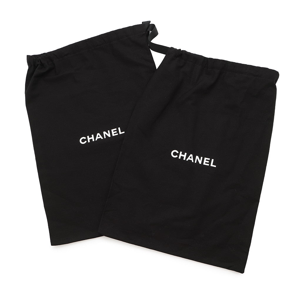 CHANEL Sneakers BlackG45077 Nylon Laminate Size 36