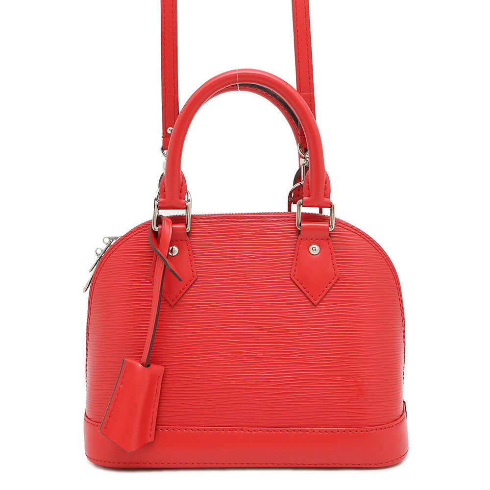 LOUIS VUITTON Alma CoquelicotM41160 Epi Leather Size BB