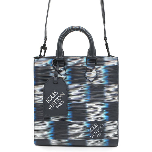 LOUIS VUITTON Sac Plat MulticolorM23957 Damier・Lash Epi Leather・XL Leather