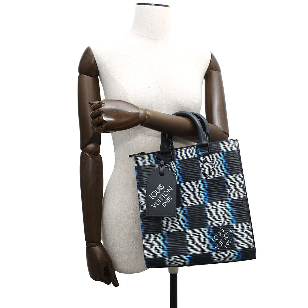 LOUIS VUITTON Sac Plat MulticolorM23957 Damier・Lash Epi Leather・XL Leather