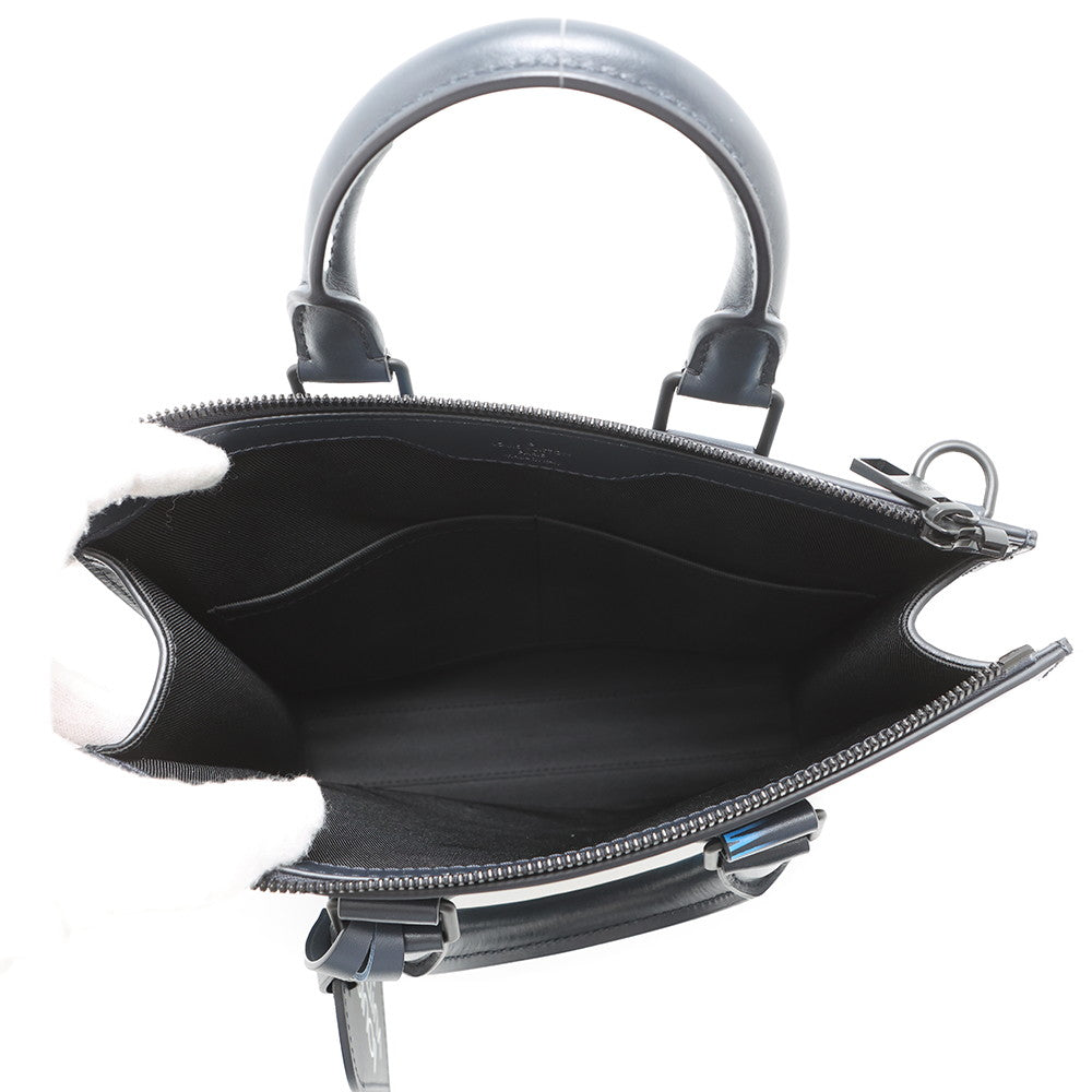 LOUIS VUITTON Sac Plat MulticolorM23957 Damier・Lash Epi Leather・XL Leather