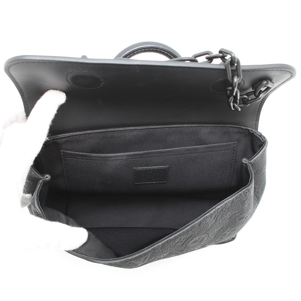 LOUIS VUITTON Steamer NoirM24436 Monogram・Taurillon Size PM