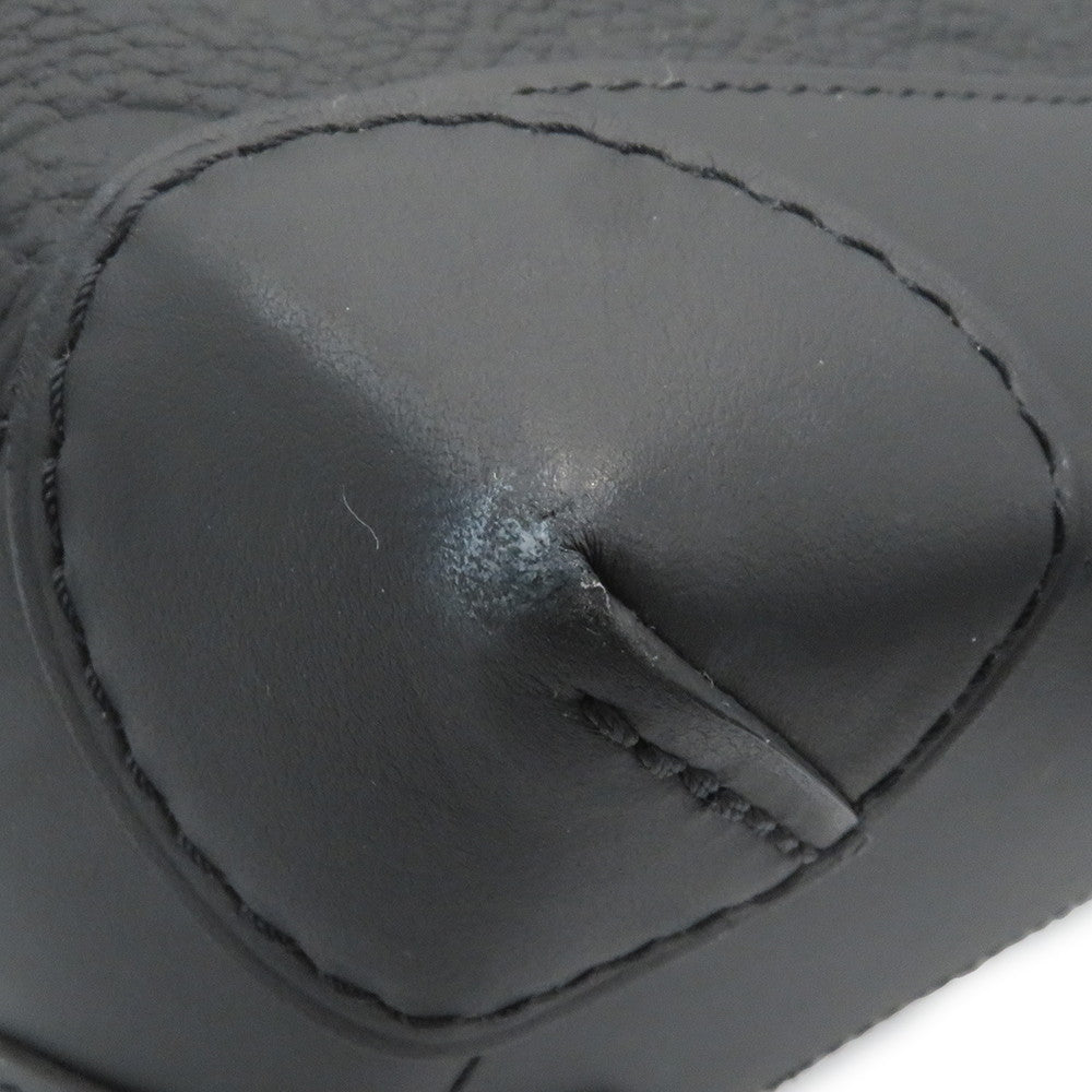 LOUIS VUITTON Steamer NoirM24436 Monogram・Taurillon Size PM