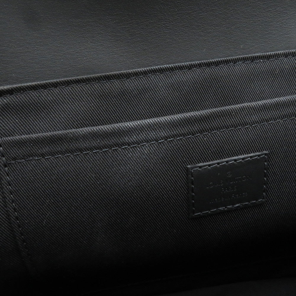 LOUIS VUITTON Steamer NoirM24436 Monogram・Taurillon Size PM