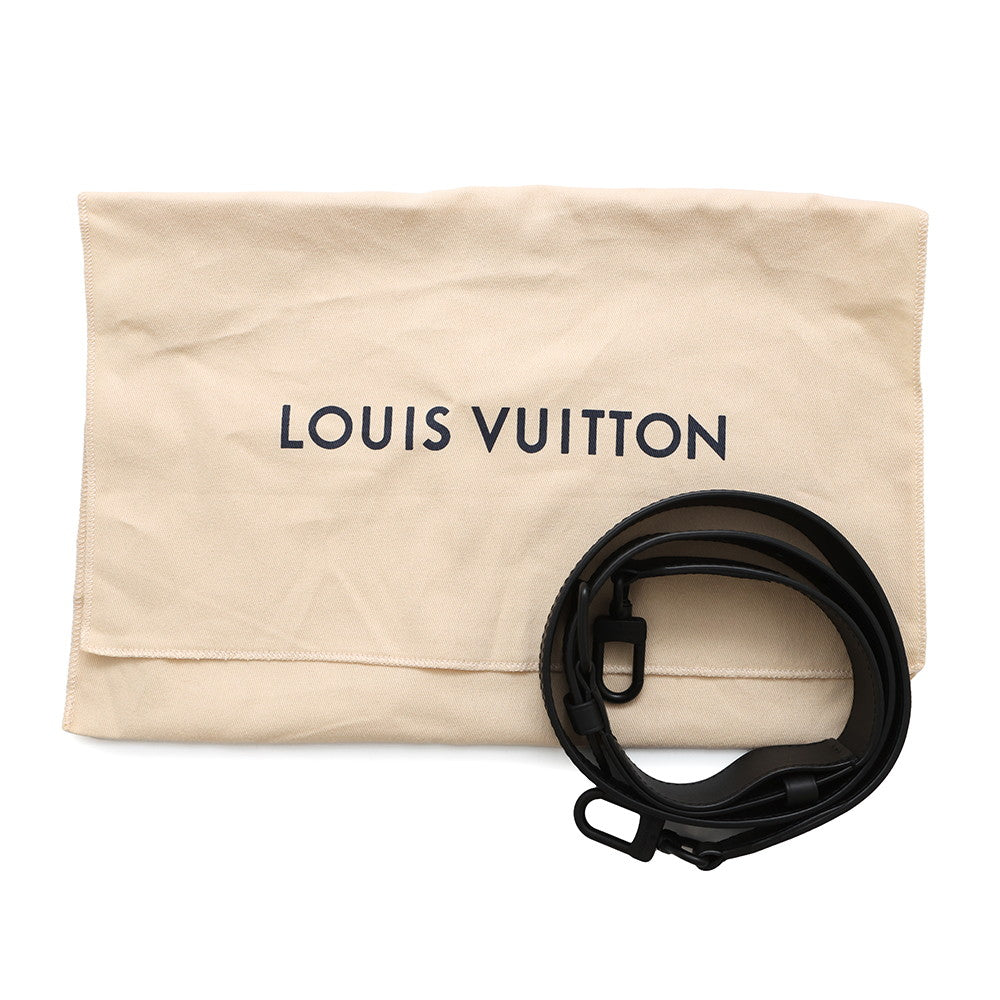 LOUIS VUITTON Steamer NoirM24436 Monogram・Taurillon Size PM