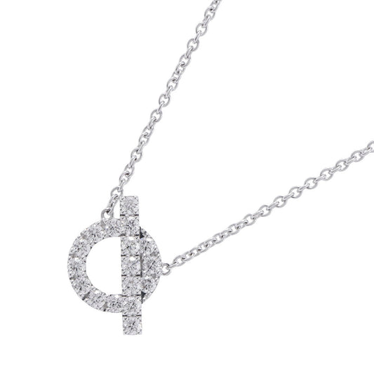 HERMES Pendant 《Finesse》H219310B 00 18K White Gold