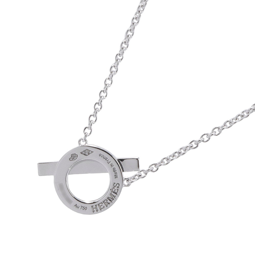 HERMES Pendant 《Finesse》H219310B 00 18K White Gold