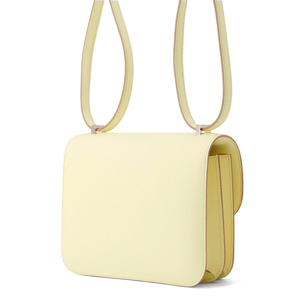 HERMES Constance 3 Miroir Jaune Milton Epsom Size Mini